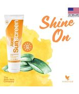 New Forever Living Aloe Sunscreen Cream SPF 30 4 fl oz Water Resistant 2... - £32.04 GBP