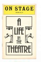 On Stage Theatre De Lys A Life in the Theatre Ellis Rabb Peter Evans 1977 - $13.86