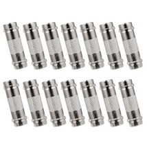 14 Packs Bnc Barrel Connector And Bnc Female To Female Coupler Adapter For Cctv  - £18.08 GBP
