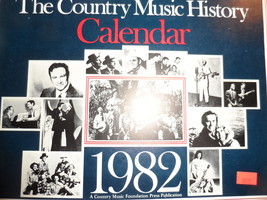 The Country Music Press Publication 1981&amp;82 Music History Calendar Loret... - £14.84 GBP