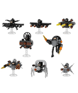 8Pcs Skibidi Toilet Minifigures Monitor Man Toilet People Mini Building ... - €21,18 EUR