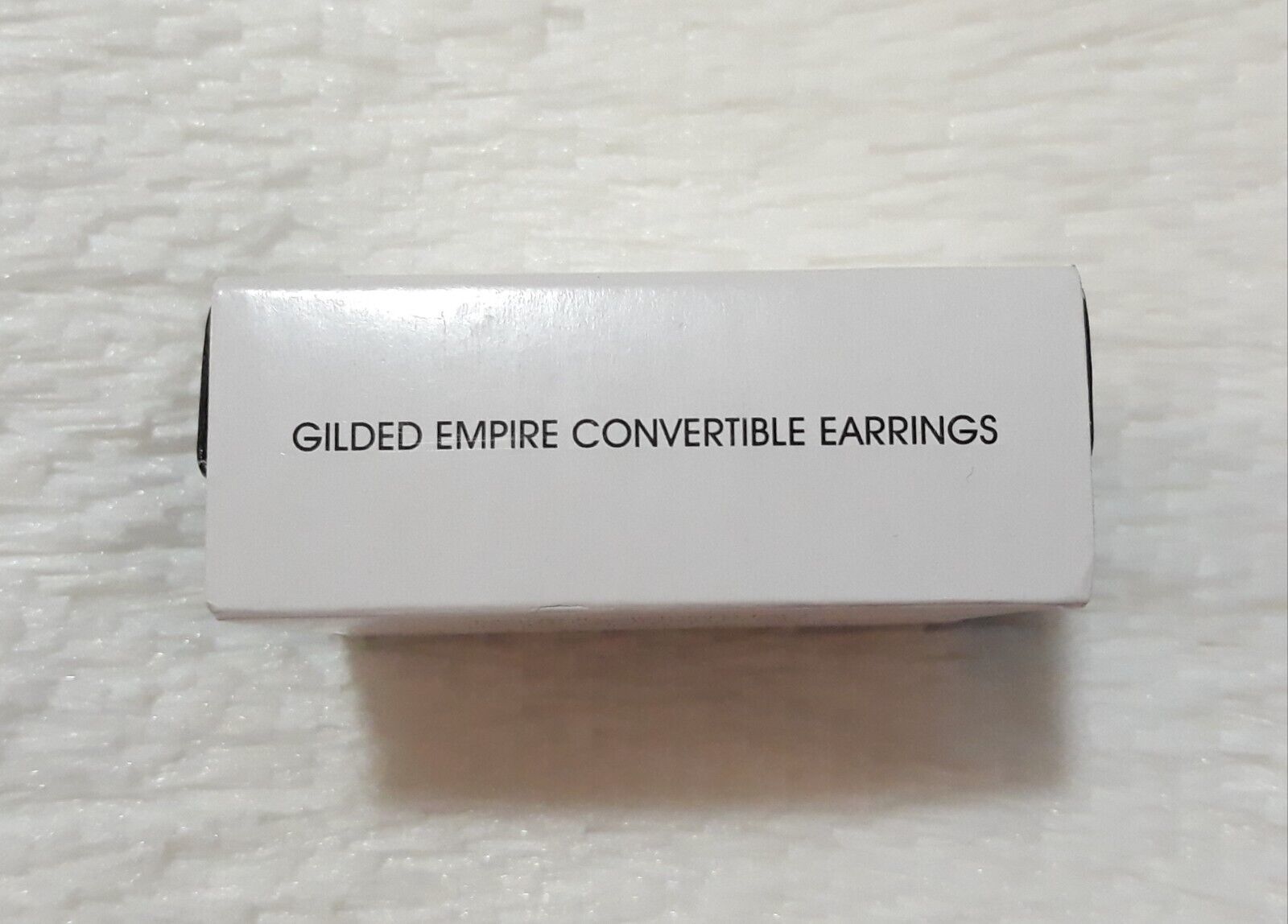 AVON GILDED EMPIRE CONVERTIBLE EARRINGS ~ NEW SEALED!!! Item image 4