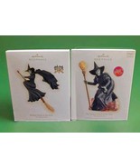 Hallmark &quot;Wicked Witch of the West&quot; The Wizard of Oz Ornament 2pc Lot  - $1,822.34 MXN