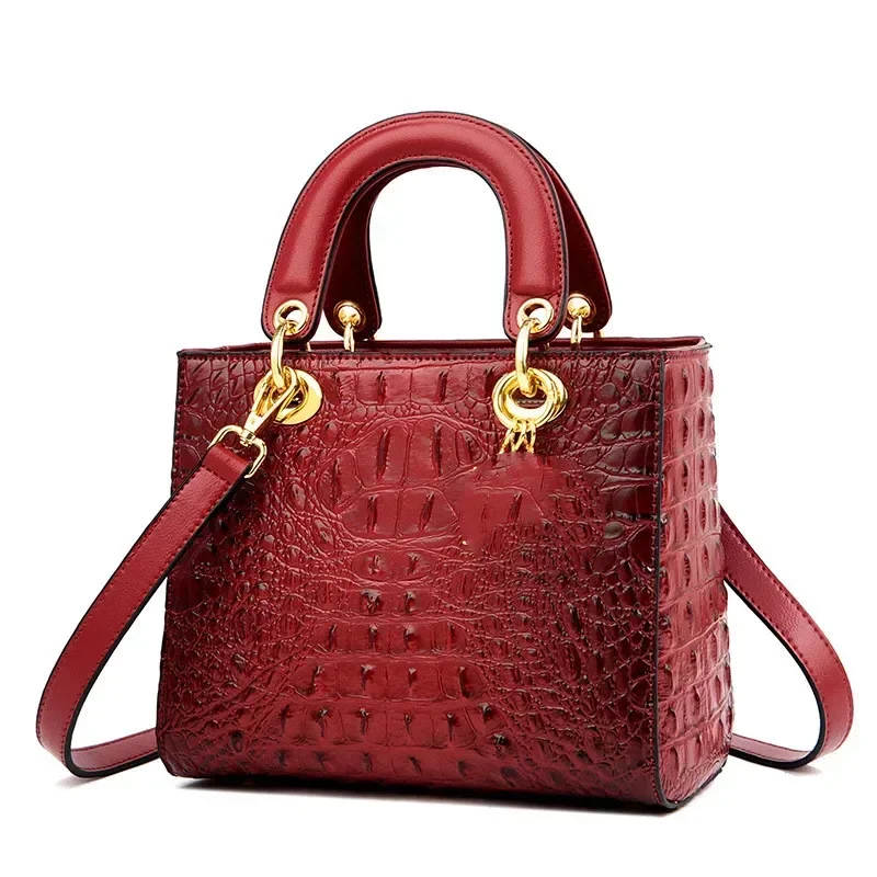 High Quality Luxury Brand Designer PU Leather Shoulder Bag Women Hand Ba... - $54.65
