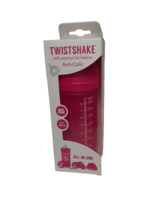 NEW Twistshake Baby Feeding Bottle, Pin Anti-Colic BPA Free 8 oz All-In-... - $11.35