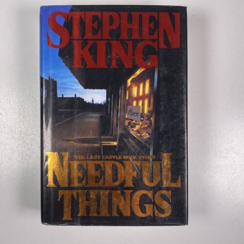 Needful Things Novel By Stephen King 1991 First Edition Hardcover - $29.69