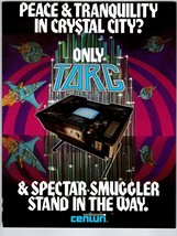 Targ Arcade Video Game Flyer Original 1980 Retro Space Age Sci-Fi Art 2 Sides - £17.08 GBP