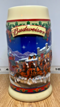 2003 Budweiser Holiday Stein Clydesdales “Old Towne Holiday” [c-1] - €8,68 EUR