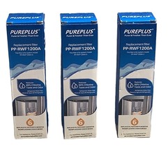 3 Pack PurePlus Refrigerator Replacement Filter PP-RWF1200A Kenmore LG - £23.87 GBP