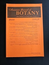 American Journal of BOTANY Official Publication October 1986 Volume 73 N... - $15.98