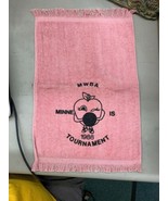 Vintage Bowling towel MWBA 1988 state tournament Minneapolis MN Minne Ap... - €17,35 EUR