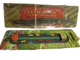 Vintage 1949 Magic Moto-run -Motion Tin Toy Vibrating Lou Marx &amp; Co. Mod... - £308.95 GBP