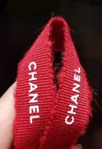 CHANEL GIFT WRAP RIBBON/ SOLD BY YARD  - £11.98 GBP