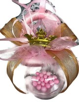 Baby Shower Prince or Princess Baby Rattle Decoration Centerpiece Gift - £11.82 GBP