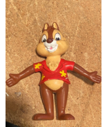 Disney Just Toys Rescue Rangers Dale 4.5&quot; Bend-Ems Figure *Pre-Owned w/W... - $190.18 MXN