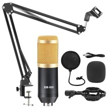 Profession Microphone Sound Card Gold kits 2 - £48.75 GBP
