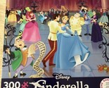 Disney CINDERELLA 300pc 24&quot; x 18&quot; Jigsaw Puzzle Cinderella &amp; The Prince ... - £16.89 GBP