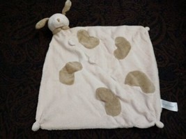 Angel Dear Tan Plush Lovey Security Blanket Baby Toy Sleeping Puppy Dog  - £19.42 GBP