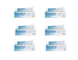 6 PCS- 600 Gr- Expire March 2023 Bepanthol 100g Skin Care Cream - £52.64 GBP