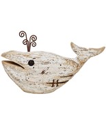 Nautical Whale Rustic Ocean Sea Beach Themed Whale Decoration,Handcrafte... - £15.42 GBP