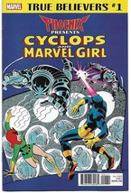 True Believers Phoenix Presents Cyclops &amp; Marvel Girl - £1.85 GBP