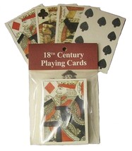 18TH CENTURY PLAYING CARD DECK - $8.99
