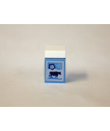 MBricks White Milk Carton drink box DIY piece for Collection Movie Minif... - $3.50
