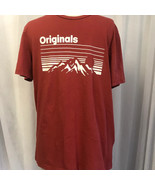 Jack &amp; Jones Men&#39;s T-Shirt Red Originals Size Med - $28.71