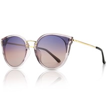 Oversized Vintage Polarized Cat Eye Sunglasses For Women Uv400(Transpare... - £25.57 GBP