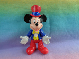 Vintage 1993 McDonald's Epcot Center Mikey Mouse in USA PVC Action Figure - $2.32