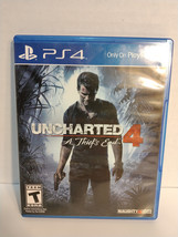 Sony Playstation 4 Uncharted 4 A Thief&#39;s End PS4 CIB - £9.14 GBP