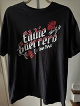 WWE Legends Eddie Guerrero “Latino Heat” Caliente Roses Mens Black T-shi... - £14.52 GBP