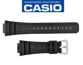 Genuine Casio G-Shock DW-5600BB DW-D5600P Watch Band Strap Black Rubber - £20.50 GBP