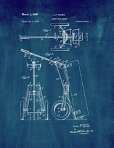 Caddy Golf Carts Patent Print - Midnight Blue - £6.22 GBP+