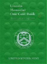 Lincoln Memorial One Cent Book, Coin Folders collection Starting 1959  - $4.00