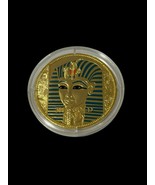 2008 SOMALIA 250 SHILLINGS CU-NI GILT ENAMELED GOLD MASK OF KING TUT TUT... - $1,134.48 MXN