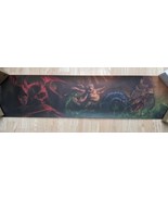 Peterson Games TGW Fantasy Wyrm Ogre Dragon Cephalid Roll Up Poster 45&quot; ... - $29.88 CAD