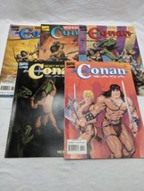 Lot Of (5) Conan Saga Marvel Comics 85-89 85 86 87 88 89 - £54.50 GBP