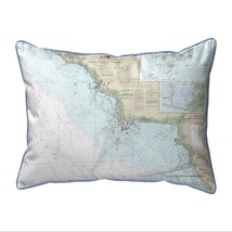 Betsy Drake Crystal River to Horseshoe Point, FL Nautical Map Large Corded - £42.71 GBP