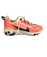 Nike React Element 55 SE Ember Glow Sneakers Mens Sz 9.5 Coral Lace UP C... - $69.77