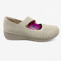 Skechers Up Lifted Its Fate Off White Womens Casual Relaxed Fit Slip-On - £37.07 GBP