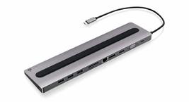IOGEAR USB-C 8-Port Low Profile Docking Station - 4K 30Hz - 1 HDMI - 1 D... - $99.95