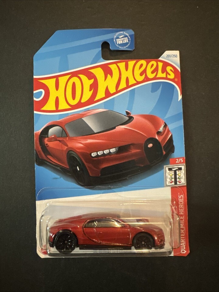 Hot Wheels 201/215 HW Quarter Mile Heroes Series 2/5 2016 Bugatti Chiron... - $5.25