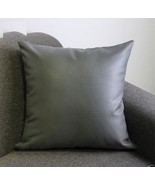 Leather Pillow Cover Throw Cushion Home Covers Decor 18 Decorative All C... - $54.70 CAD+