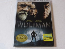 The Wolfman DVD 2010 Rated/Unrated Versions Horror NR Benicio Del Toro A... - £8.09 GBP