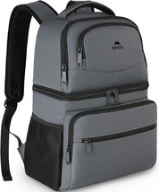 Matein Cooler Backpack, 26 Cans Insulated Lunch Backpack For Man Women, - £30.14 GBP