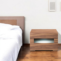 16&quot; Wood Lighted Two Drawer Nightstand - $674.34