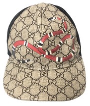 Gucci Hats Kingsnake print gg supreme 315409 - £238.96 GBP