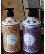 Mosaic Liquid Hand Soap Set of 2, Lavender, Orange Blossom 24.6 fl oz/73... - $20.78