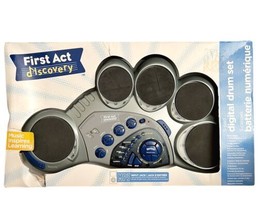First Act Discovery 5 Pad Electric Drums MP3 In Battery Operated 2009  S... - $34.99